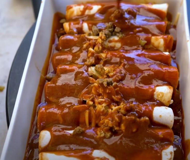 Boulders enchiladas recipe