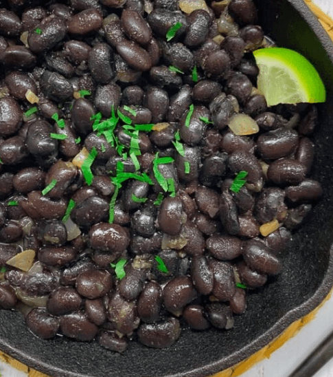 What kind of black beans does Chipotle use