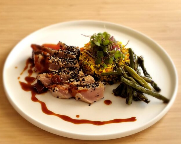 ahi tuna recipe -seared