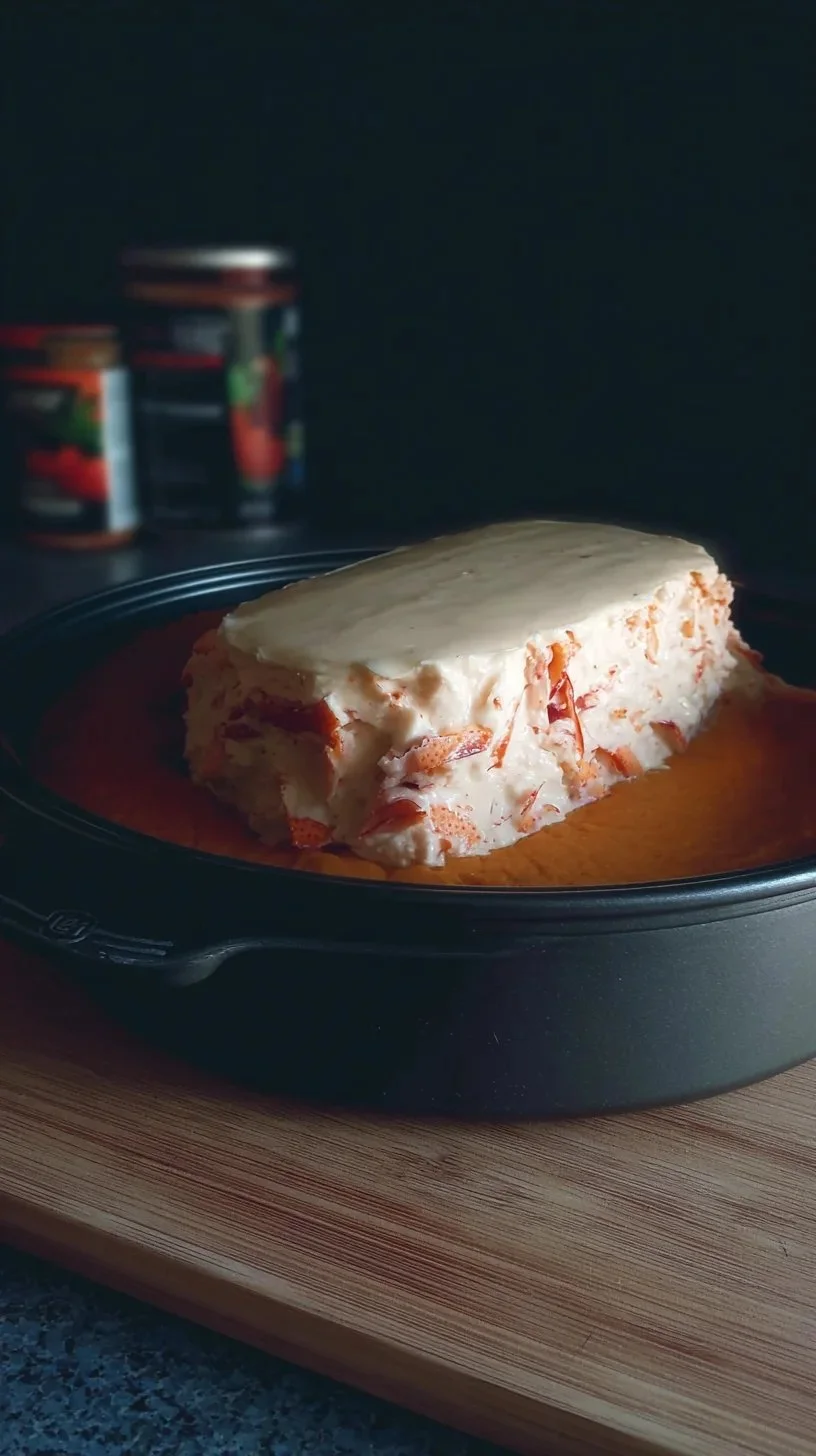 Cake savoureux à la bisque de homard, parfait pour les amateurs de cuisine marine