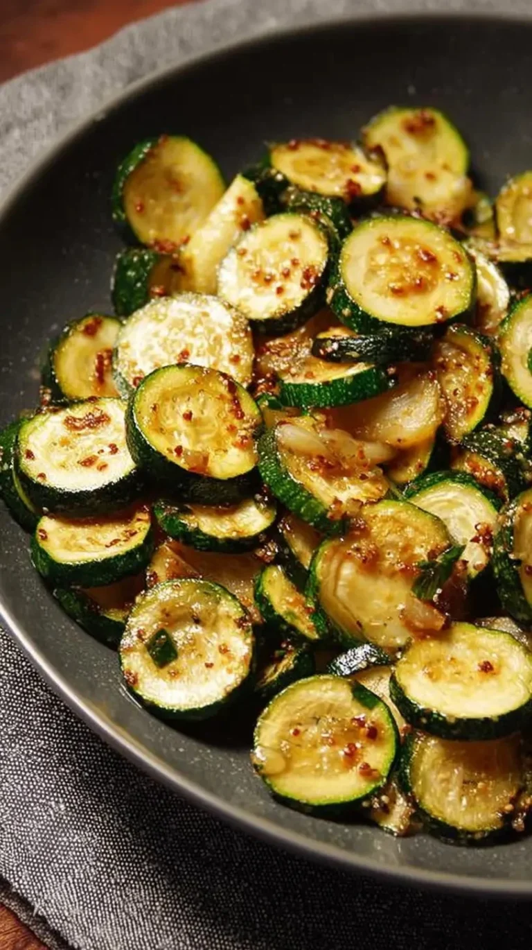 Plat de courgettes sautées à la poêle, préparation colorée et appétissante.