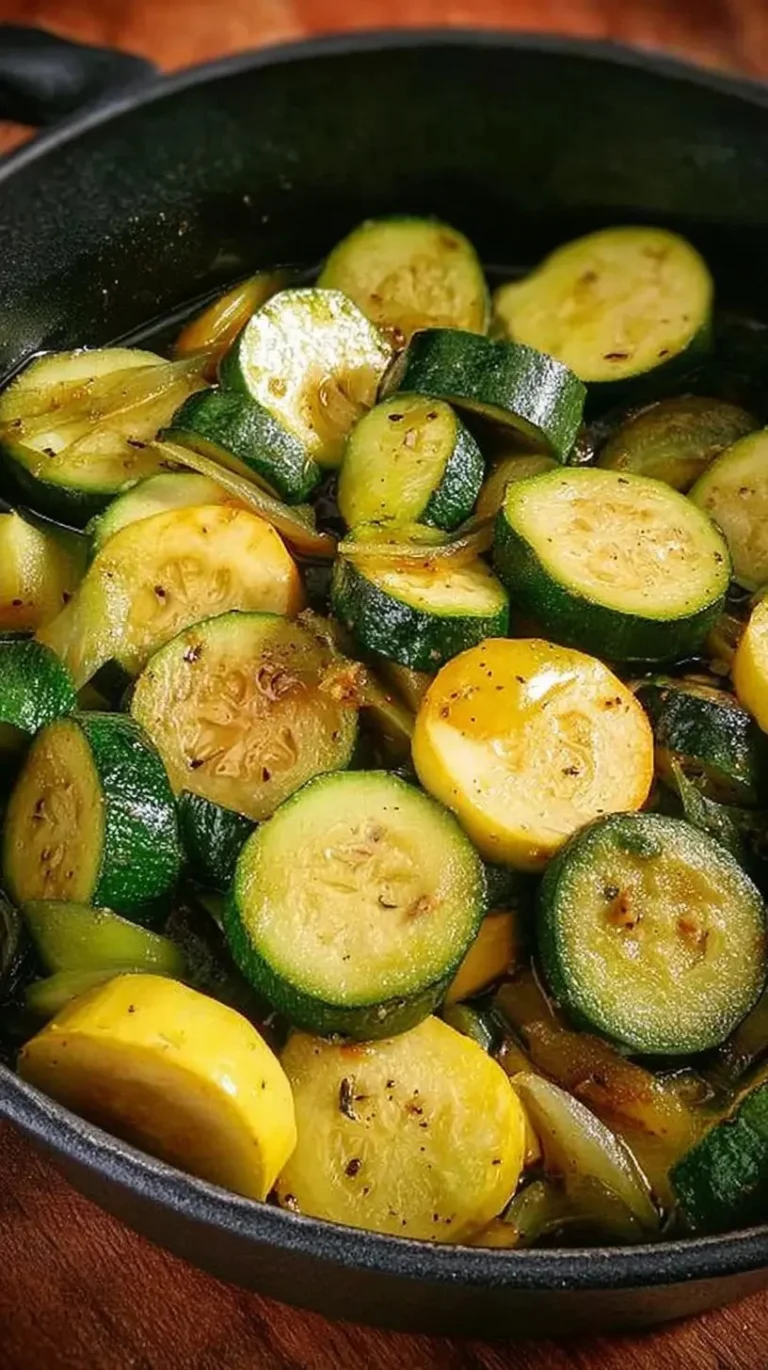 Plat de courgettes à l'étouffée savoureux et sain