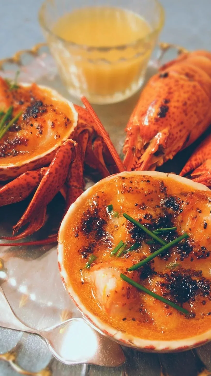 Plat de homards à la russe, une délicieuse recette de fruits de mer