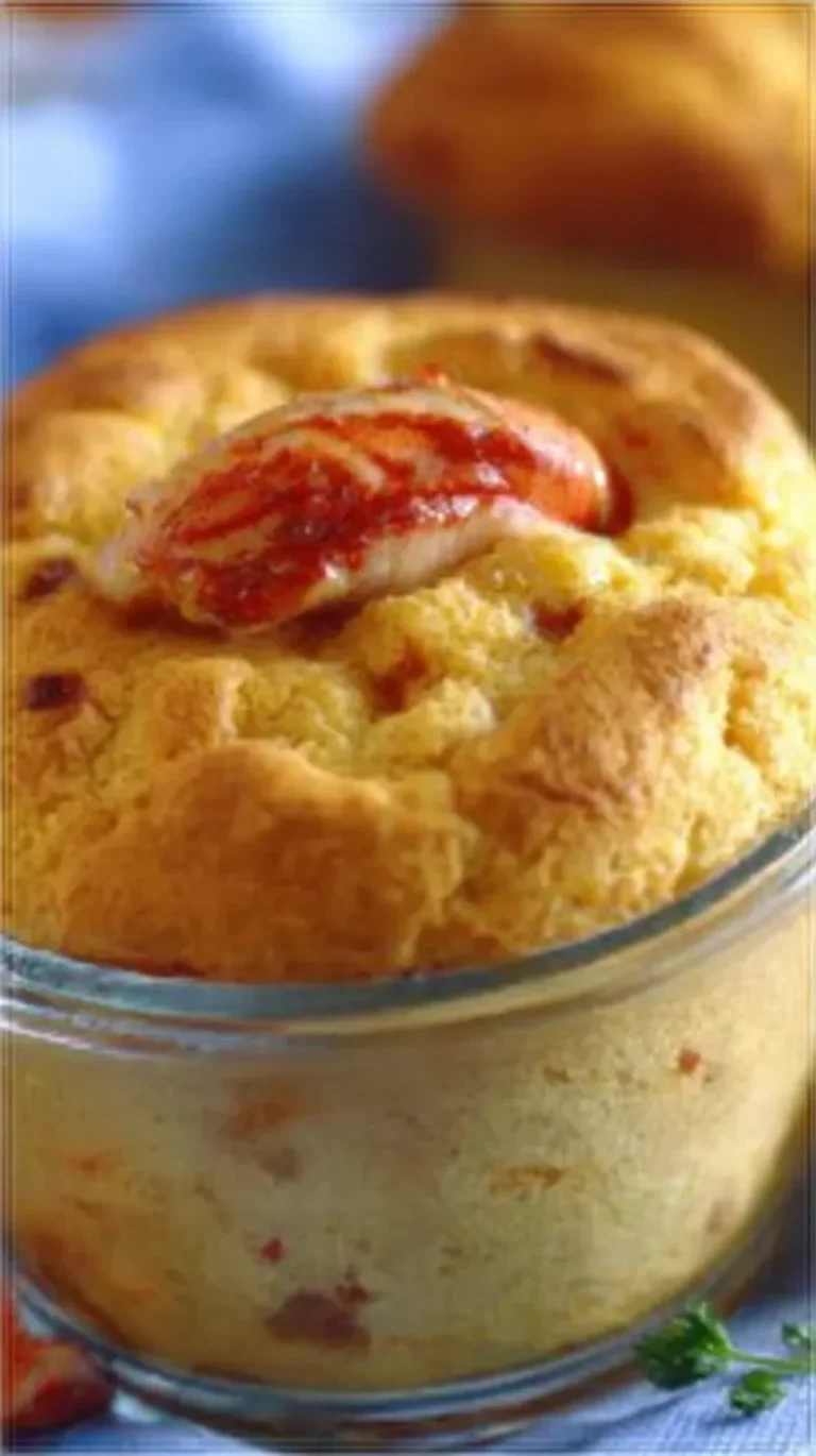 Soufflé au homard et au crabe, un délice culinaire raffiné