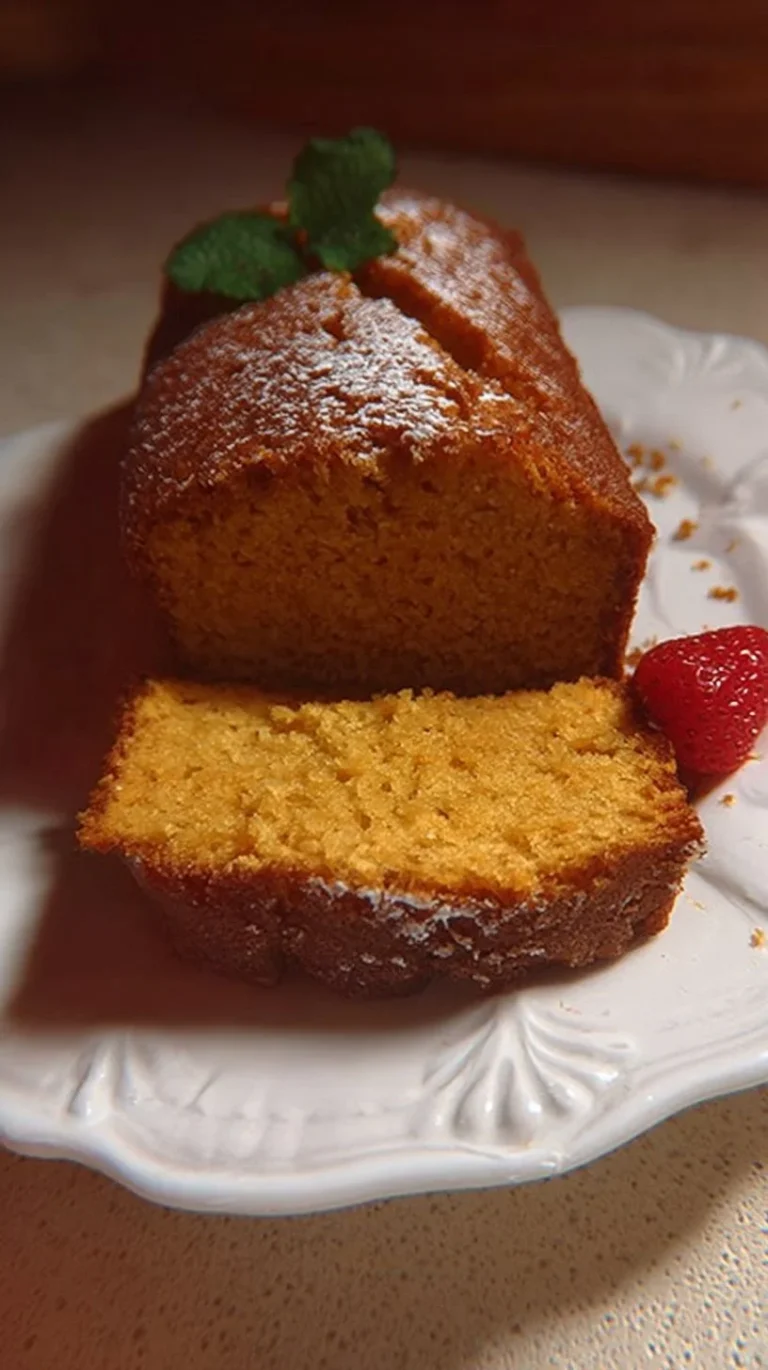 Bizcocho de gofio, un postre canario tradicional y sabroso