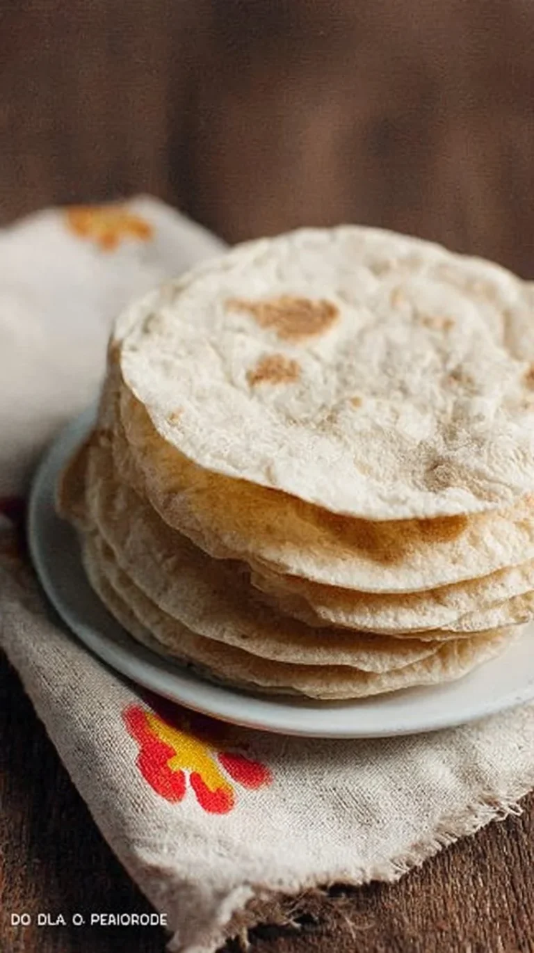 Receta de tortillas de maíz para tacos, comida mexicana tradicional.