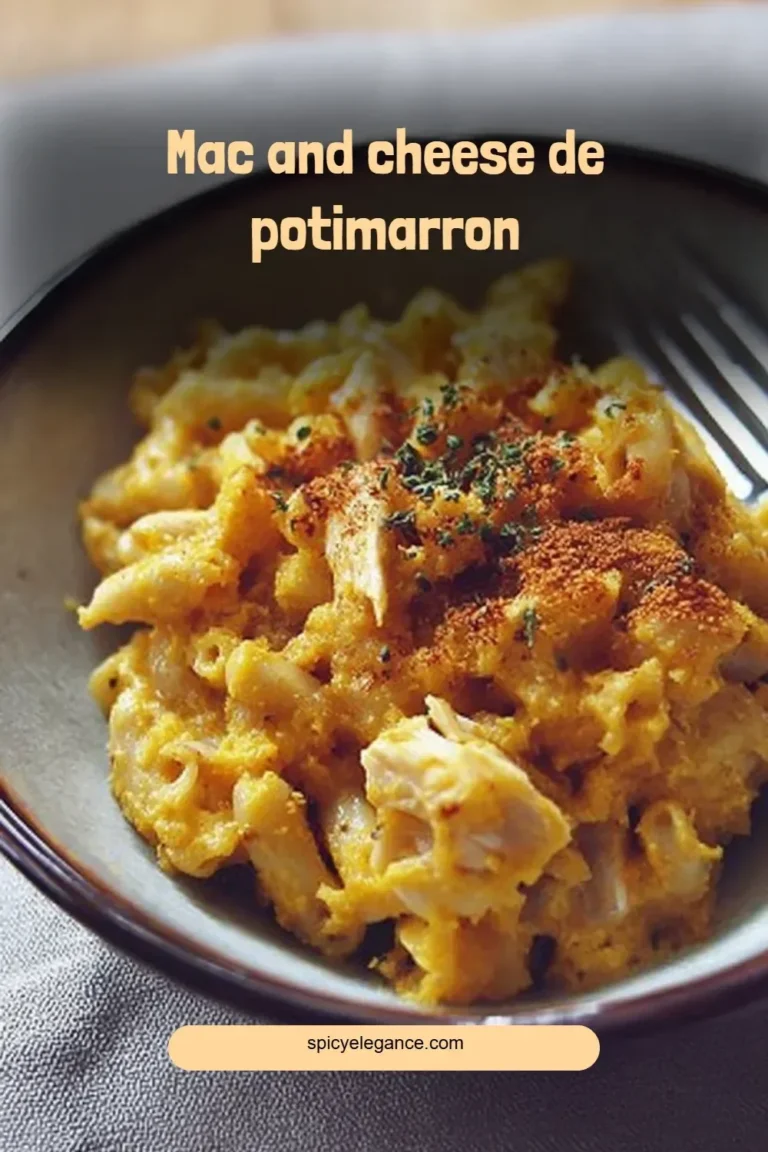 Mac and cheese de potimarron crémeux et réconfortant