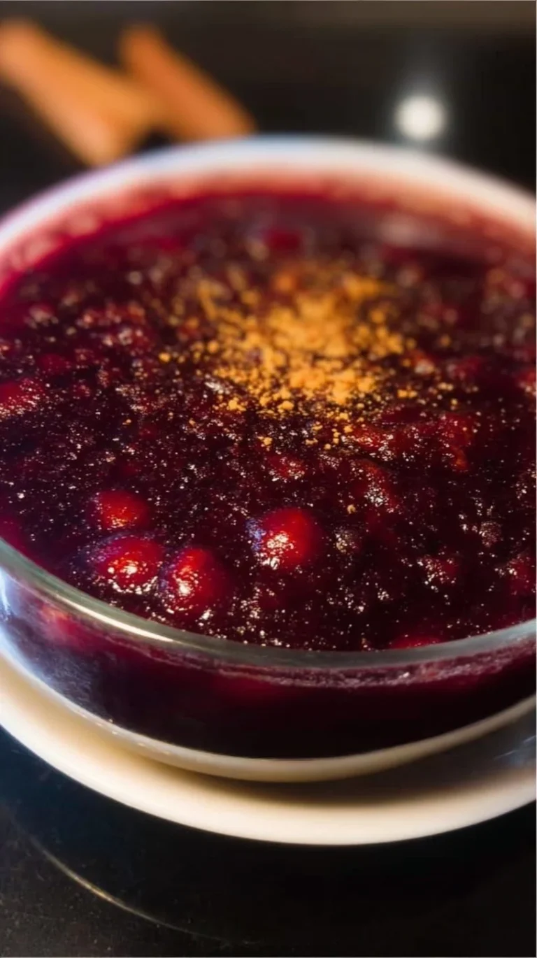 Tazón de mazamorra morada, un postre peruano tradicional de maíz morado