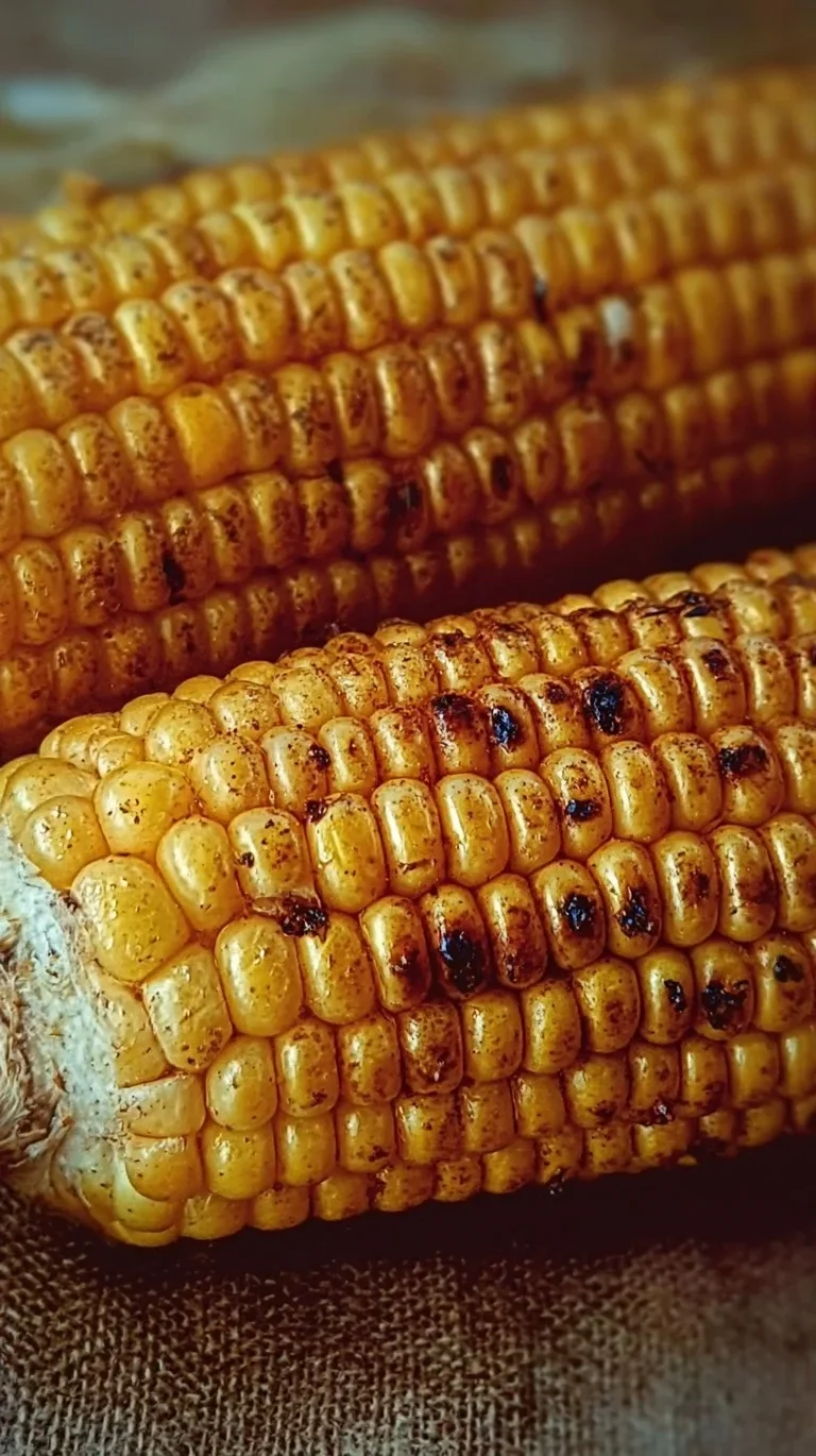 Mazorca de maíz fresca y dorada, perfecta para asar o agregar a ensaladas.