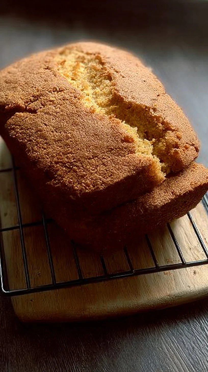 Receta de pan de maíz sin gluten, delicioso y fácil de preparar.