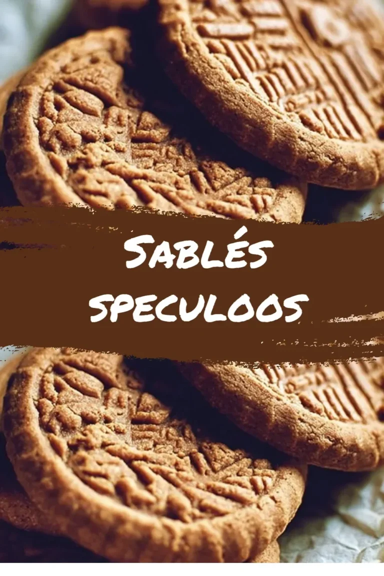 Recette de sablés speculoos, biscuits traditionnels aux épices