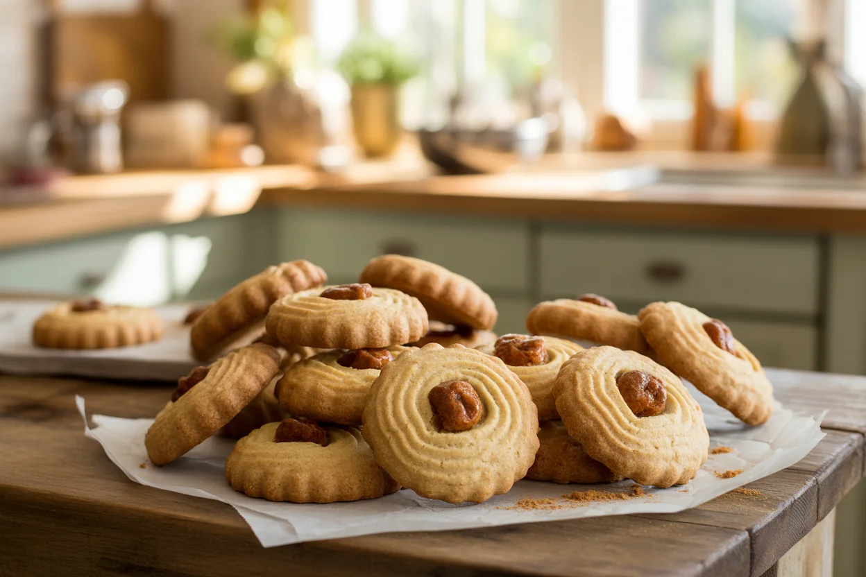 Sablés au Miel et Cannelle