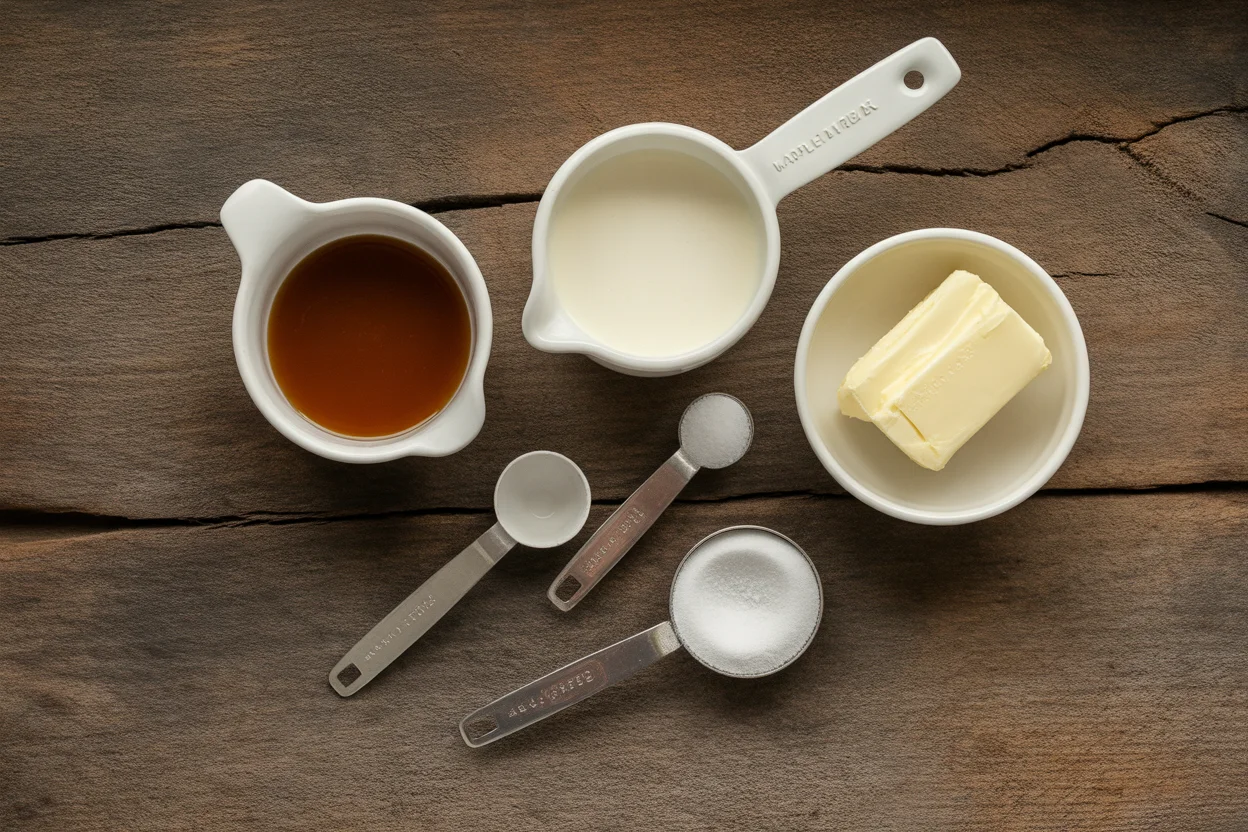 Sauce caramel à l’érable