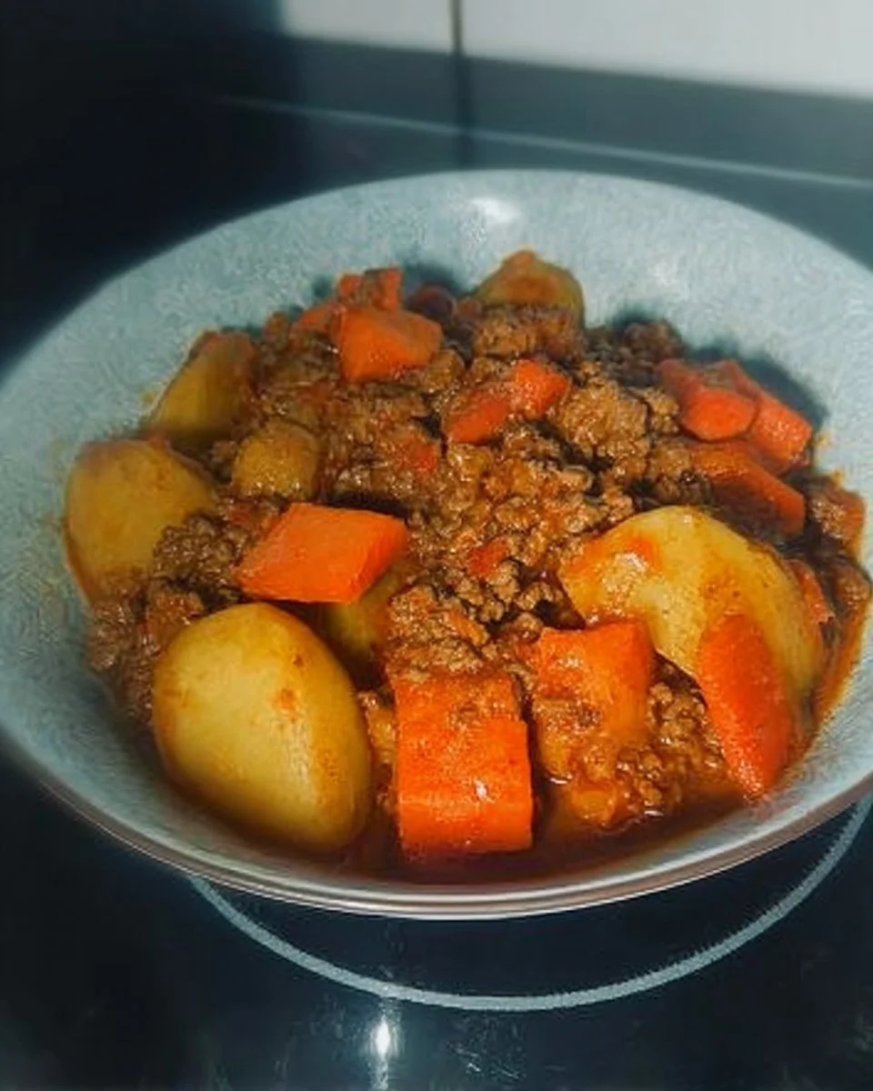 Recette de boeuf haché et légumes cuisinés à la mijoteuse