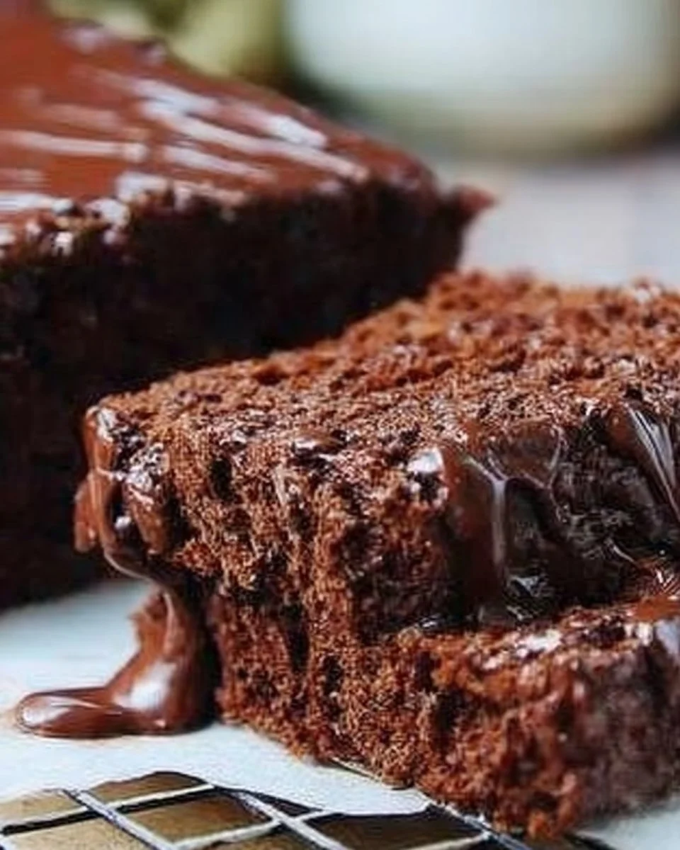 Gâteau Chocolat Courgette sans beurre et sans sucre, un dessert sain et gourmand