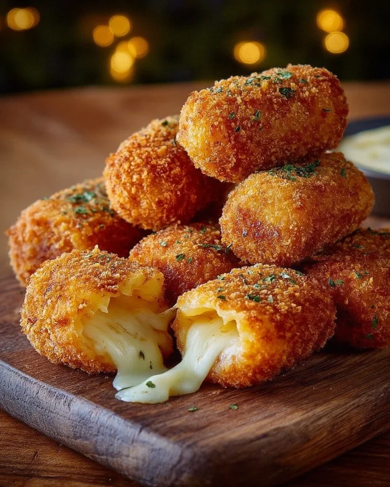 Recette de croquettes fromage et pommes de terre croustillantes et savoureuses