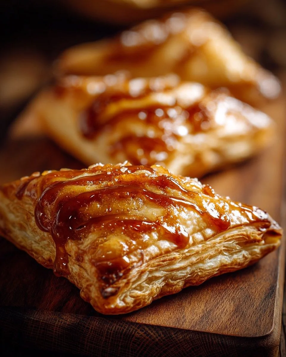 Feuilletés aux pommes caramélisées, dessert croustillant et savoureux