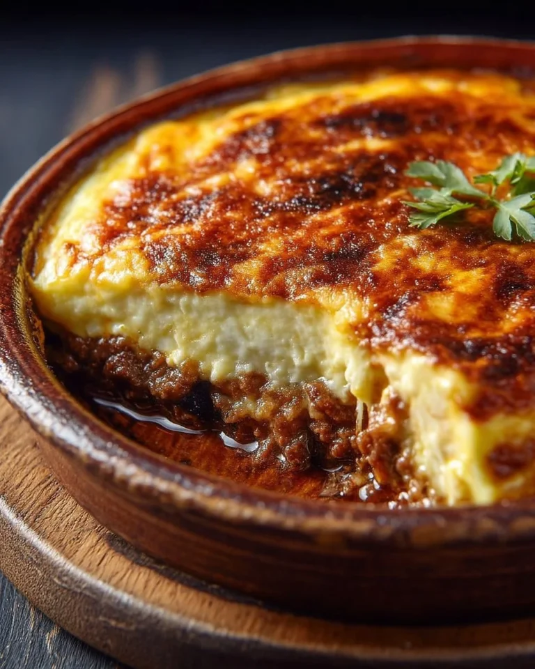 Moussaka express, un plat savoureux à base d'aubergines et de viande.