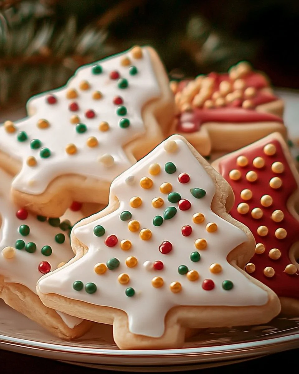 Assortiment de Sablés de Noël au Glaçage Royal décorés pour les fêtes