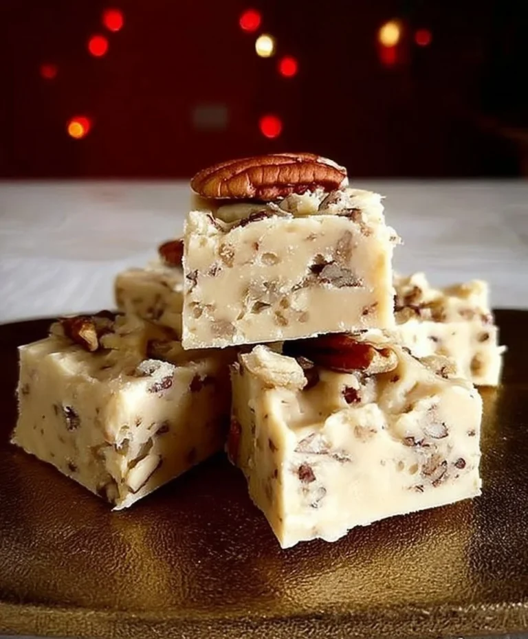 Sucre à la crème au beurre et aux pacanes - un délicieux dessert québécois