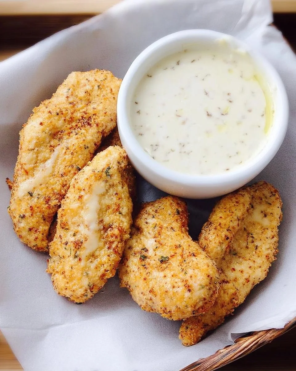 Trempette à l'ail et au Parmesan servie avec des légumes et des crackers