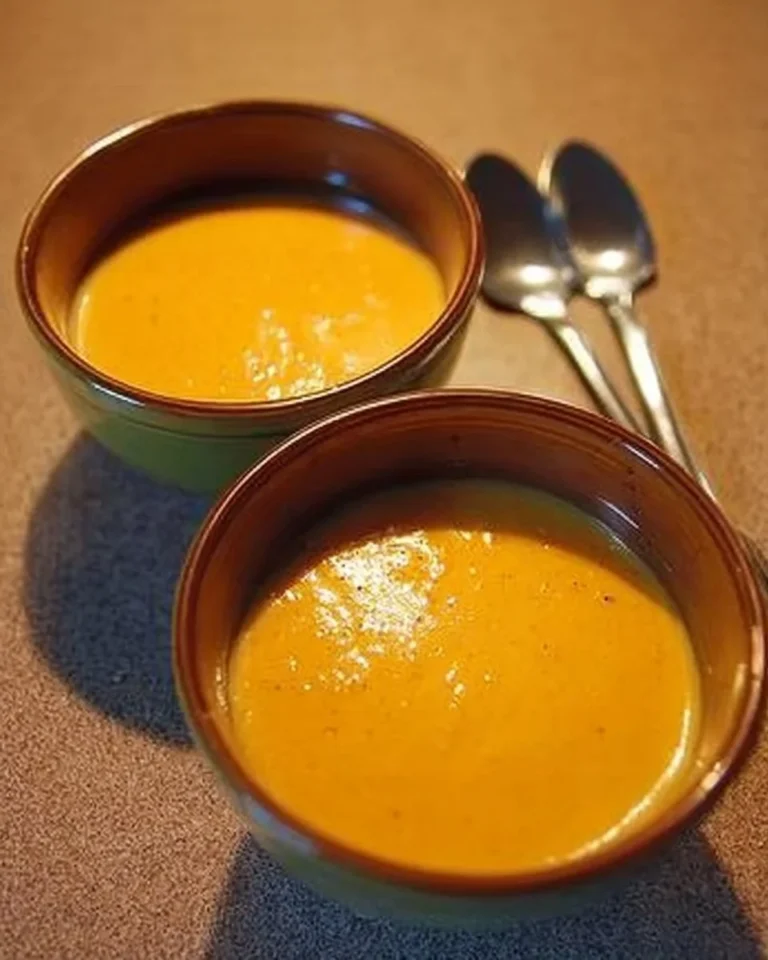Velouté de carottes et lentilles au lait de coco dans un bol