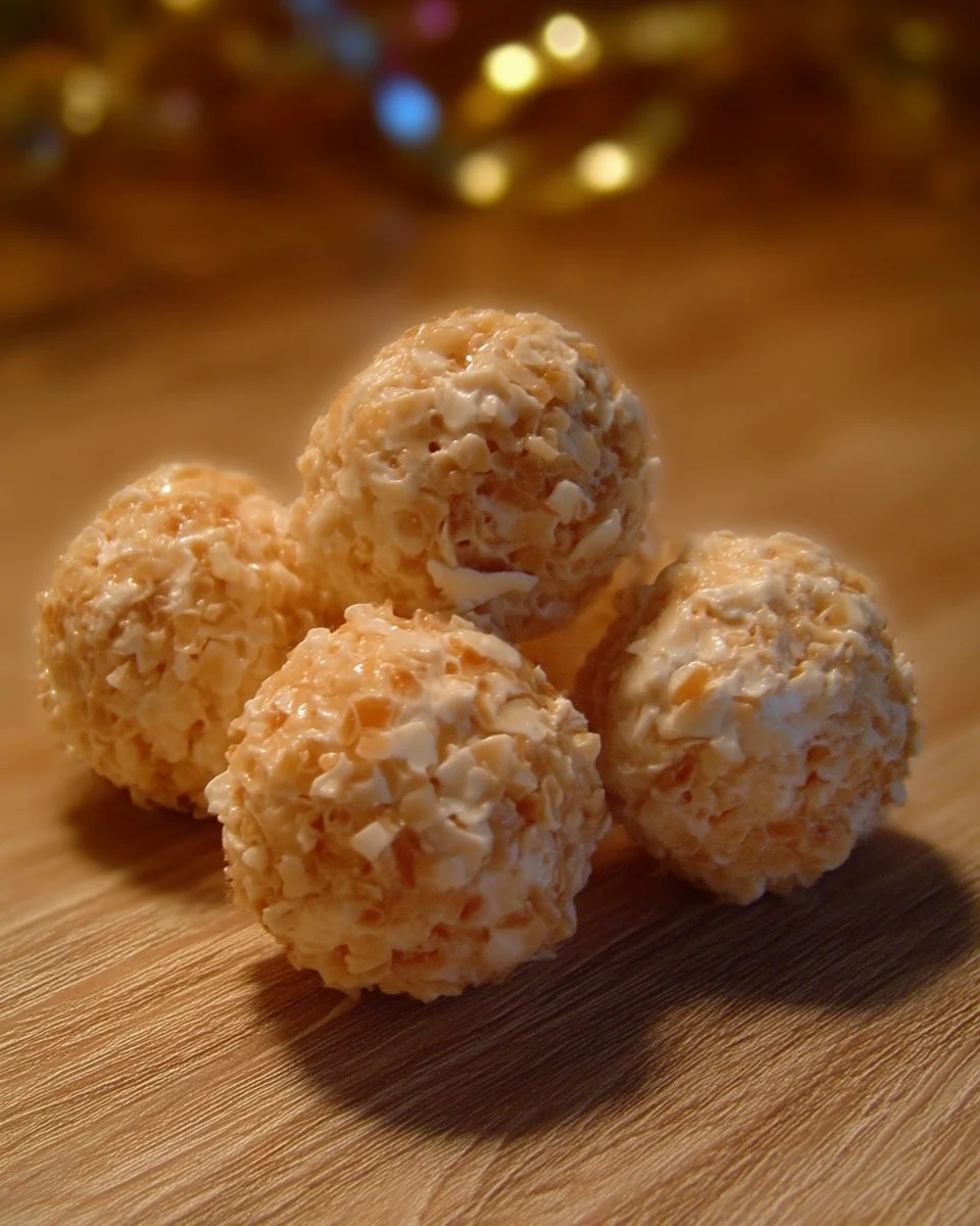 Boule de Noël au caramel décorative pour les fêtes