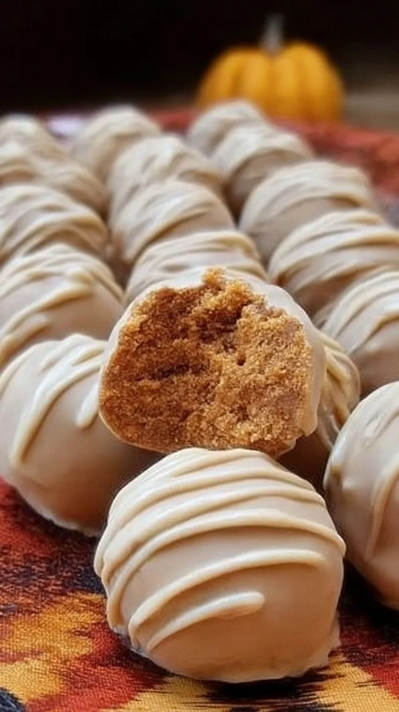 Truffes au spéculoos délicieusement enrobées de chocolat