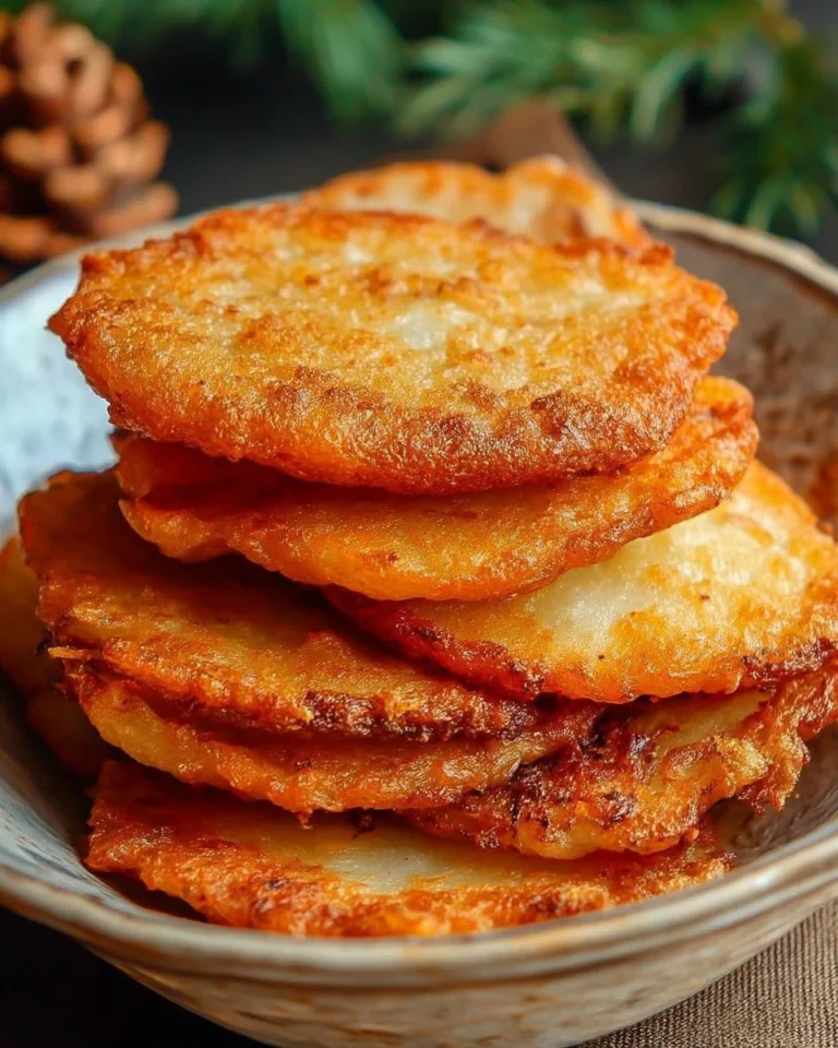 Beignets savoyards de pommes de terre croustillants et dorés