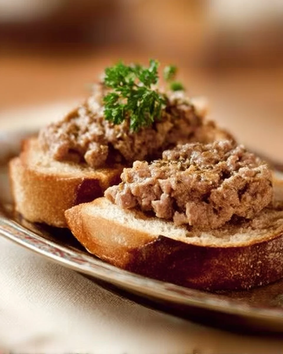 Savoureux Creton Veau préparé selon une recette traditionnelle