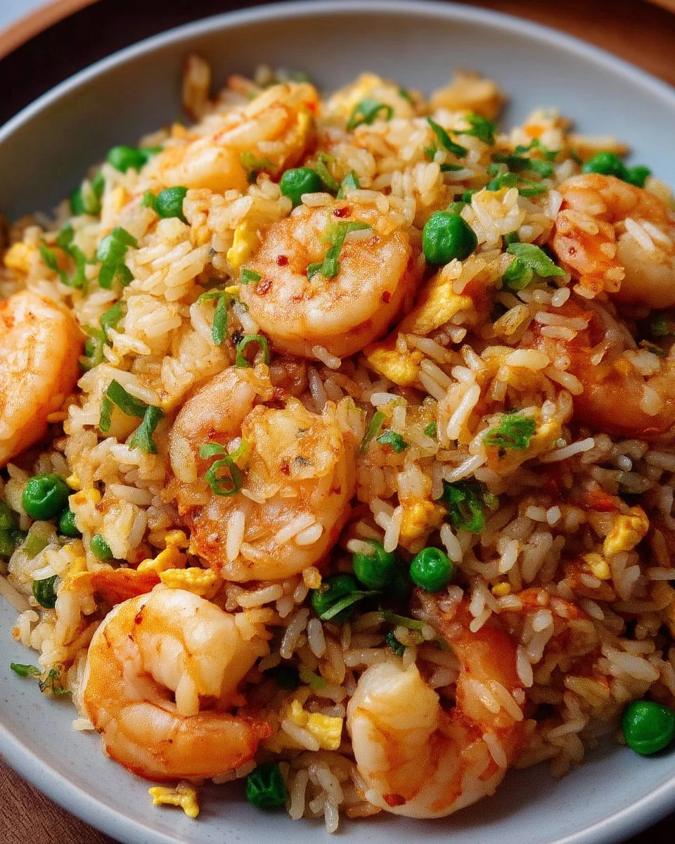 Riz Sauté aux Crevettes
