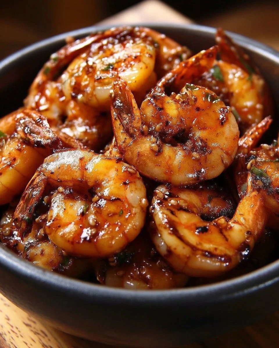 Crevettes Miel-Épices