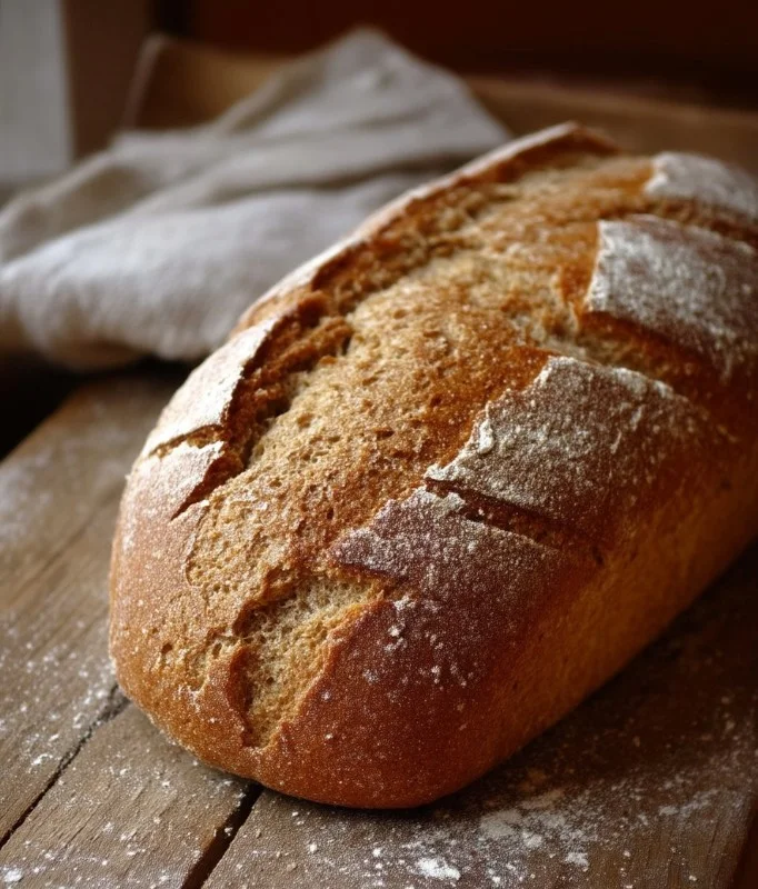 Pain de grains de campagne frais et appétissant, idéal pour tous les repas