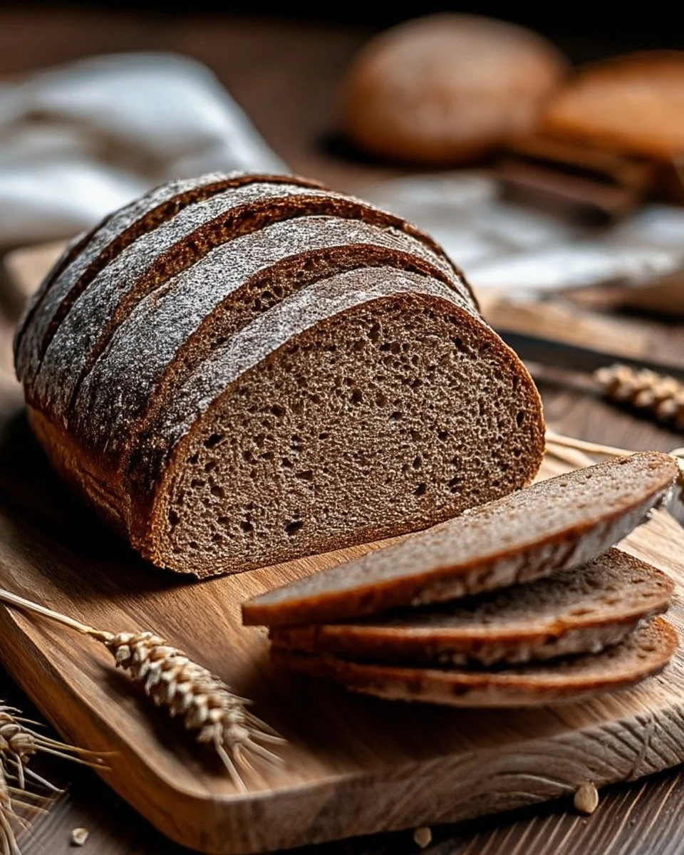 Pain de seigle savoyard traditionnel artisanal, une spécialité savoureuse.