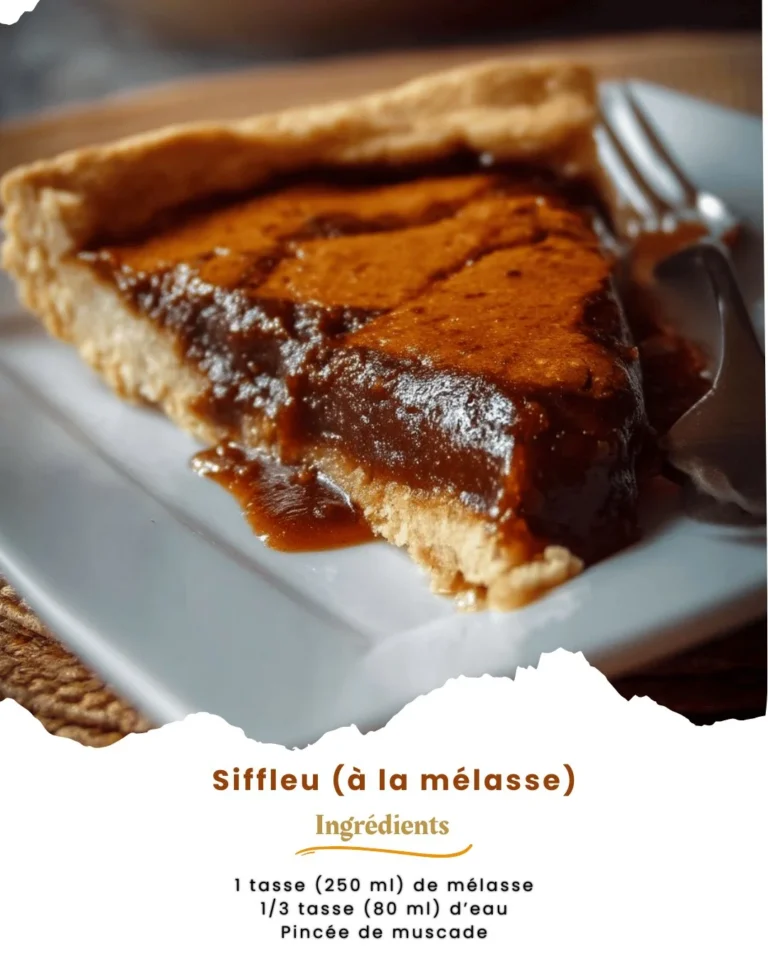 Siffleu à la mélasse, une recette gourmande et sucrée
