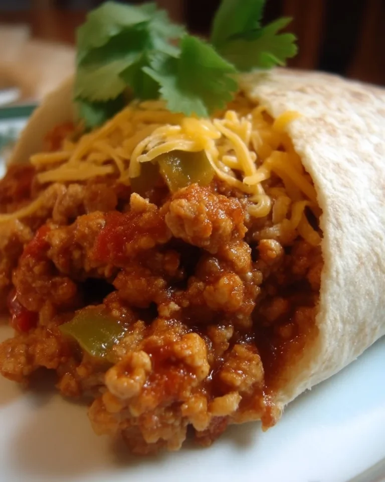 Recette de Sloppy Joe facile et délicieuse avec viande hachée et sauce