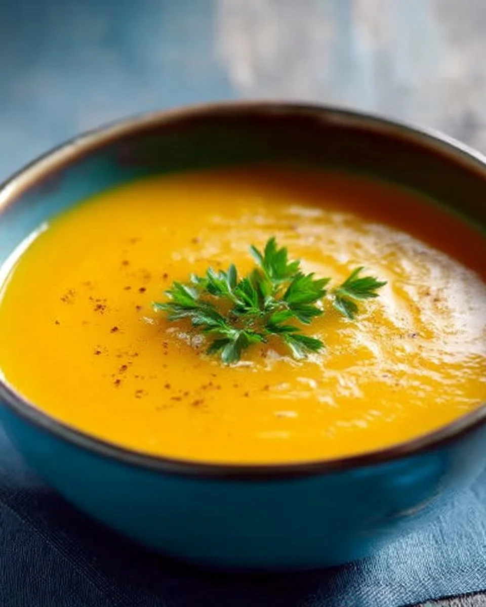 Soupe aux carottes et au gingembre, un délicieux velouté réconfortant