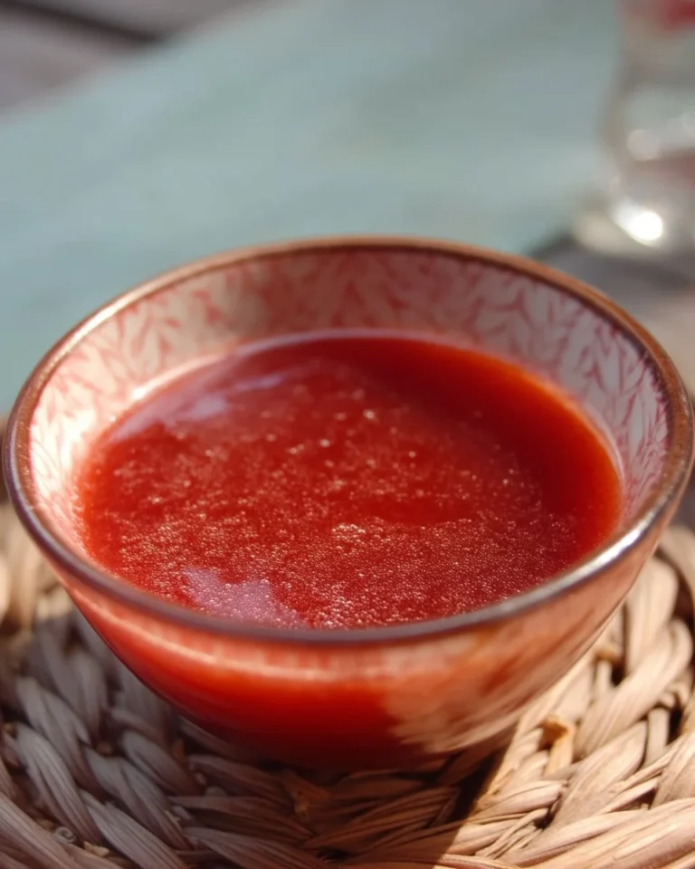 Vinaigrette à la mélasse de canneberges pour assaisonner vos plats.