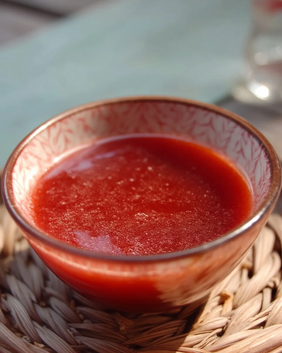 Vinaigrette à la mélasse de canneberges pour assaisonner vos plats.