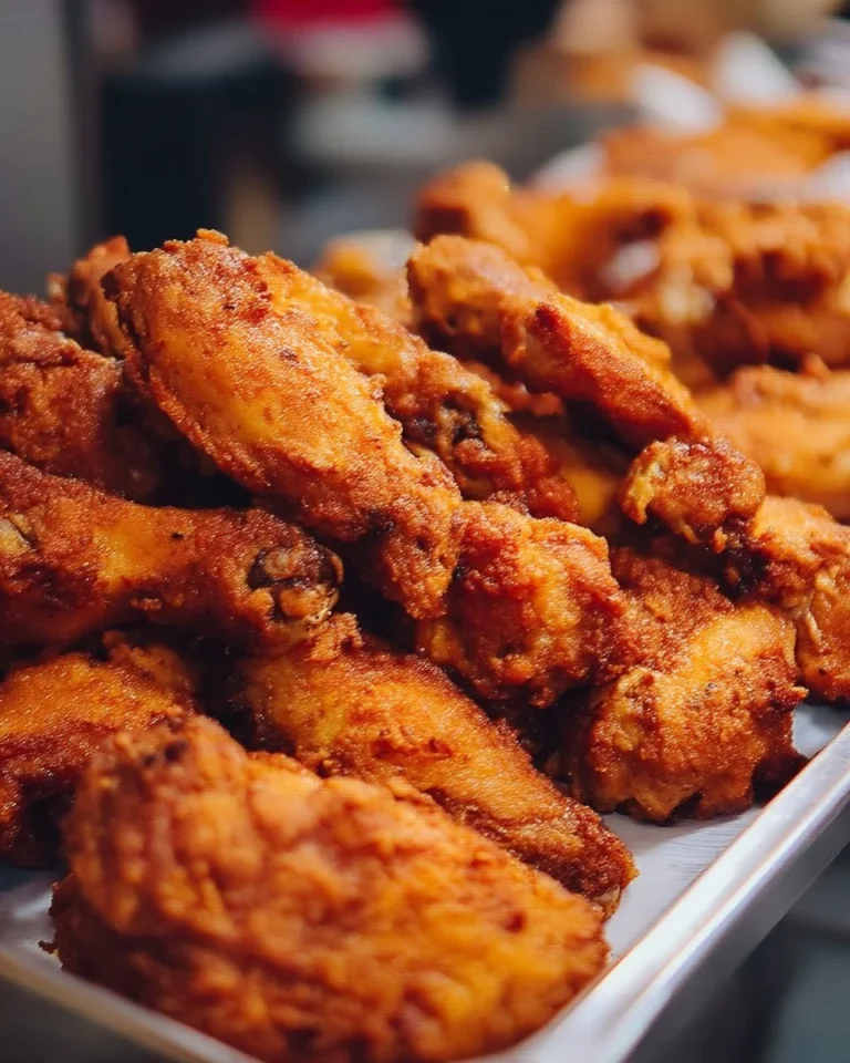 Ailes de poulet BBQ grillées sur la barbecue garnies de sauce épicée