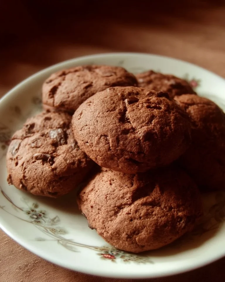Biscuit double chocolat moelleux et fondant, idéal pour les gourmands