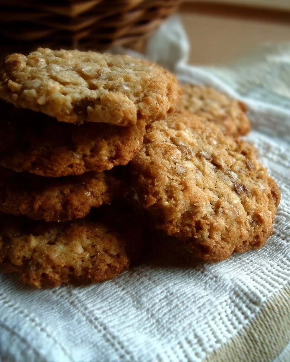 Biscuits aux céréales faits maison, croustillants et sains