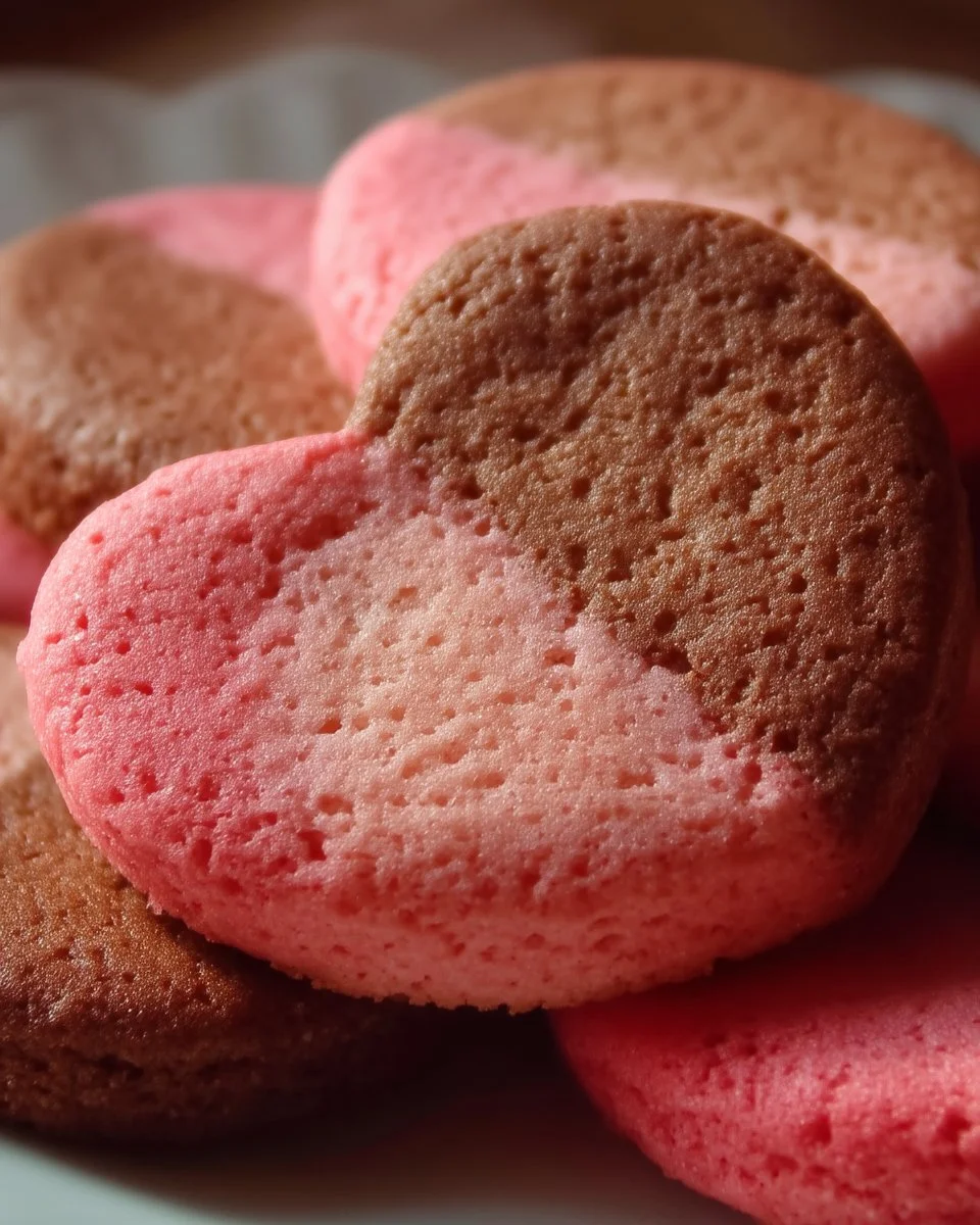 Biscuits de St-Valentin à la cannelle décorés pour la fête