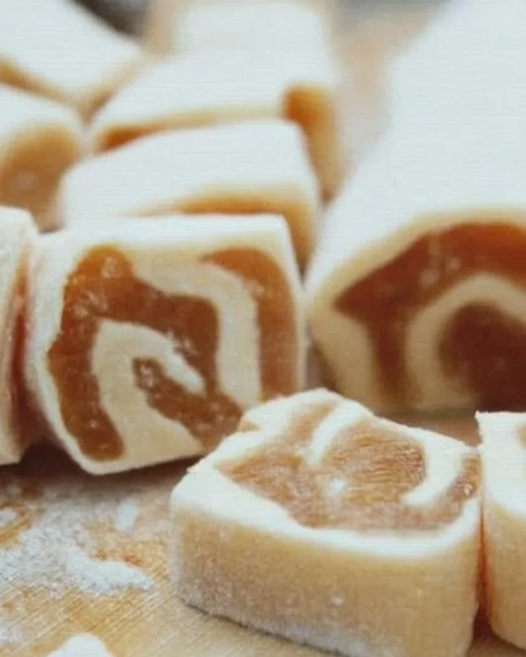 Bonbons aux patates sucrés et colorés