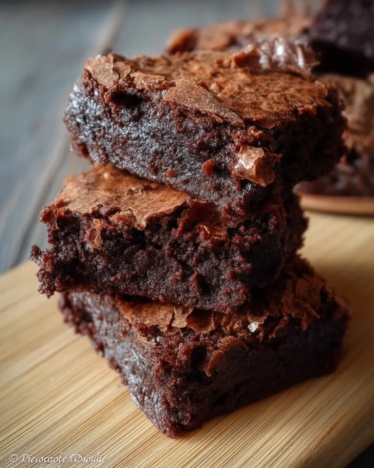 Brownies fondants de Rodelle, riche en chocolat et parfaits pour les douceurs.