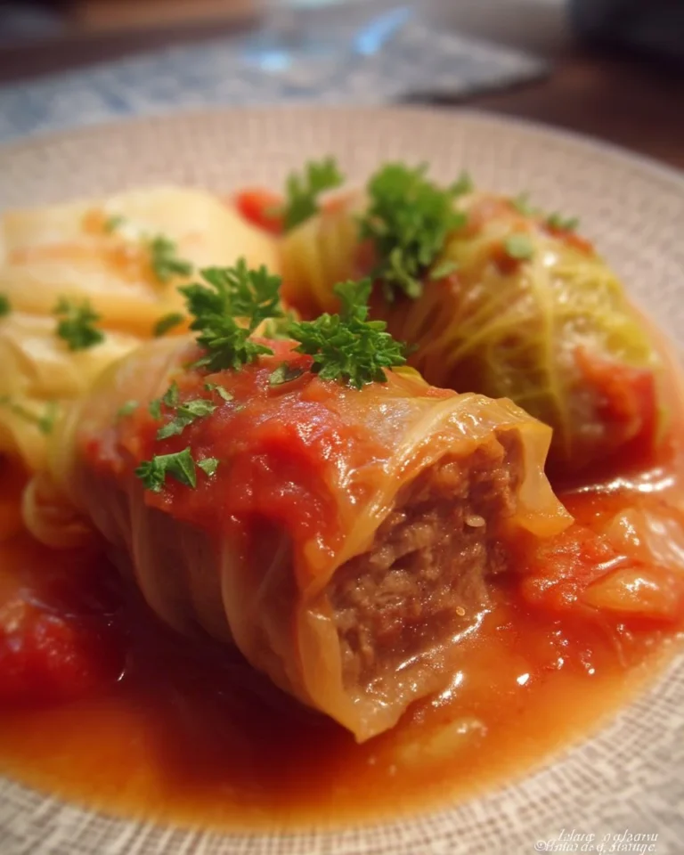 Recette de cigares au chou, un plat de chou farci délicieux.