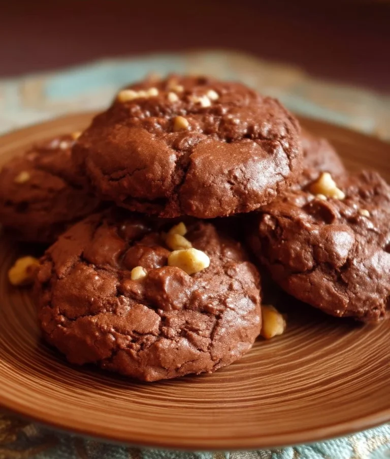 Biscuits décadents au chocolat double et noix à la manière Di Stasio