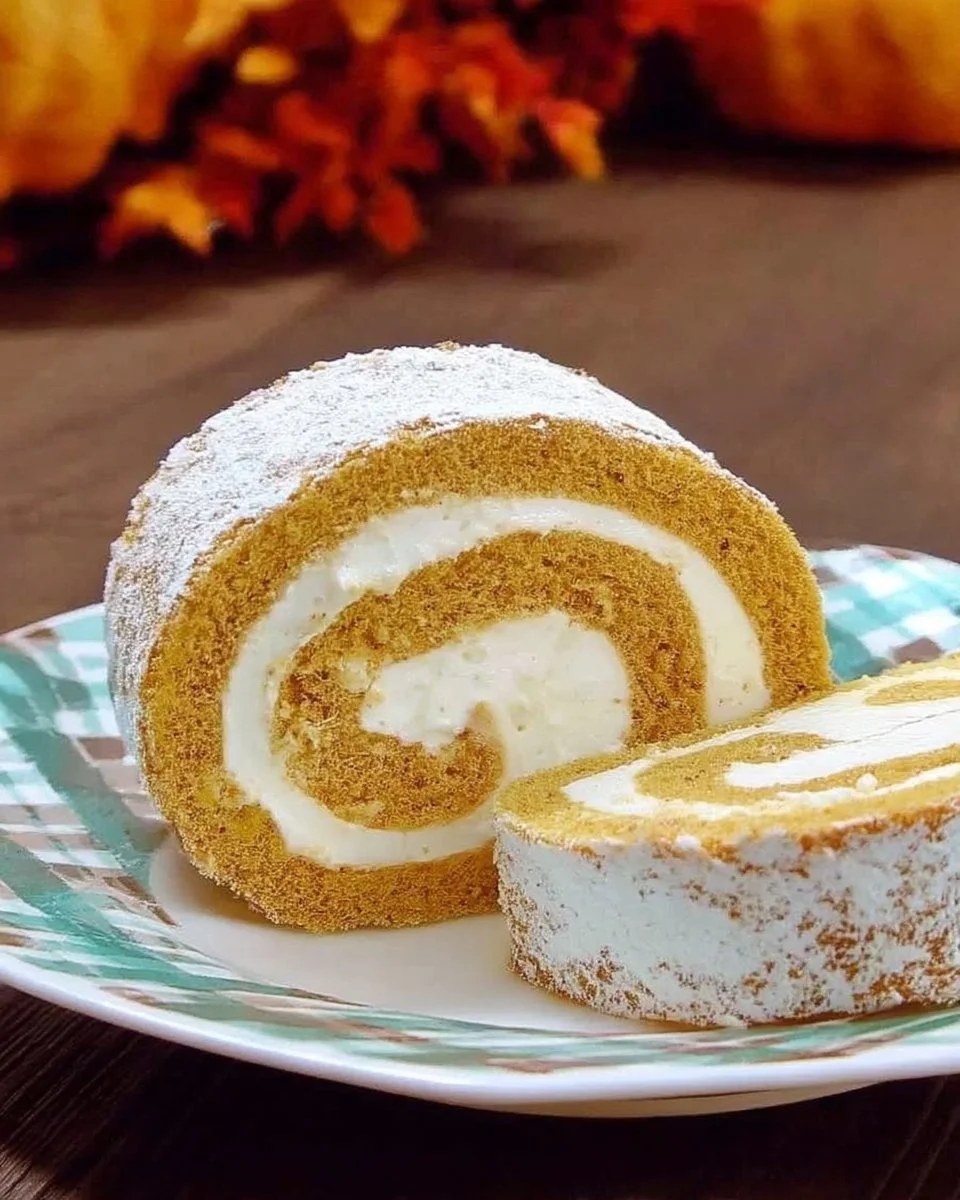 Gâteau roulé au sucre à la crème