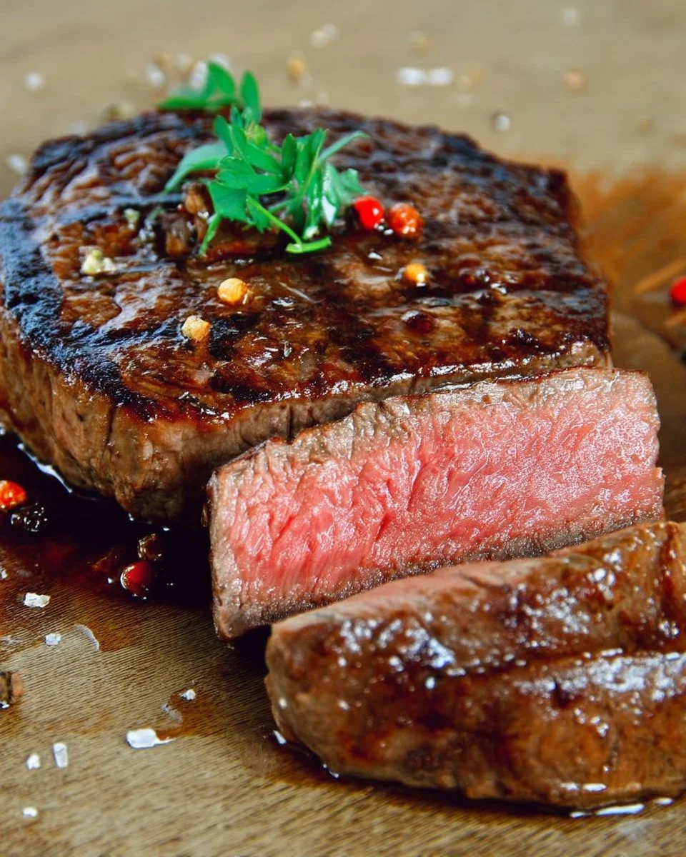 Recette de marinade à steak savoureuse et facile à préparer.