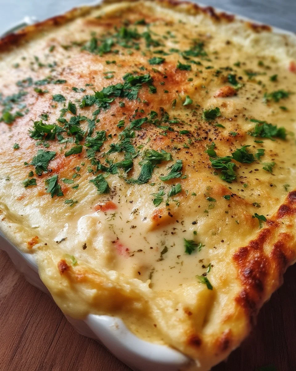 Parmentier de poulet façon pâté au poulet, plat réconfortant et savoureux